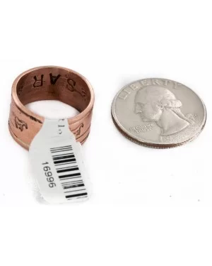 Pure Copper Handmade Certified Authentic Horse Navajo Native American Ring 16996-1 Pure Copper Handmade Certified Authentic Horse Navajo Native American Ring 16996-1