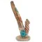 $200 Handmade Handpainted Certified Authentic Hopi Sunface Healing and Blessing Signed Native American Kachina 19138