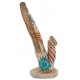 $200 Handmade Handpainted Certified Authentic Hopi Sunface Healing and Blessing Signed Native American Kachina 19138