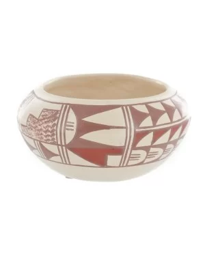 $150 Handmade Handpainted Certified Authentic Hopi R.Tsinnij Keams Canyon Native American Pottery 102494-10 $150 Handmade Handpainted Certified Authentic Hopi R.Tsinnij Keams Canyon Native American Pottery 102494-10