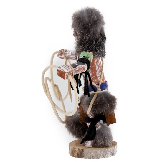$170 Handmade Certified Authentic Hopi Hoop Native American Kachina 12437 Kachina NB150924225720 12437 (by LomaSiiva)