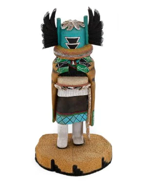 $780 Handmade Certified Authentic Hopi T.Elia Old Oraibi Crow Mother Native American Kachina 10884 $780 Handmade Certified Authentic Hopi T.Elia Old Oraibi Crow Mother Native American Kachina 10884