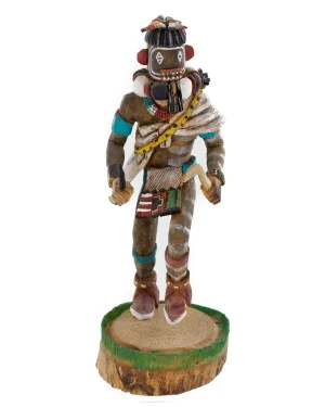 $930 Handmade Certified Authentic Hopi Old Oraibi Left Hand Native American Kachina 10877 $930 Handmade Certified Authentic Hopi Old Oraibi Left Hand Native American Kachina 10877
