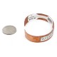 Handmade Certified Authentic Navajo Pure .925 Sterling Silver and Copper Native American Bracelet 12721-4 Handmade Certified Authentic Navajo Pure .925 Sterling Silver and Copper Native American Bracelet 12721-4
