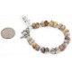Certified Authentic Navajo Natural Jasper Link Native American Bracelet 12742-103 Certified Authentic Navajo Natural Jasper Link Native American Bracelet 12742-103
