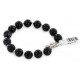 Certified Authentic Navajo Natural Black Onyx Link Native American Bracelet 12742-107 Certified Authentic Navajo Natural Black Onyx Link Native American Bracelet 12742-107
