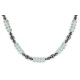 Certified Authentic Navajo .925 Sterling Silver Natural Hematite and Blue Quartz Native American Necklace 15388-1 Certified Authentic Navajo .925 Sterling Silver Natural Hematite and Blue Quartz Native American Necklace 15388-1