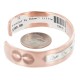 Bear Paw Navajo .925 Sterling Silver Handmade Certified Authentic Pure Copper Native American Bracelet 13015-3 Bear Paw Navajo .925 Sterling Silver Handmade Certified Authentic Pure Copper Native American Bracelet 13015-3