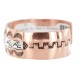 Navajo Bear Paw Sun .925 Sterling Silver Handmade Certified Authentic Pure Copper Native American Bracelet 13016 Navajo Bear Paw Sun .925 Sterling Silver Handmade Certified Authentic Pure Copper Native American Bracelet 13016