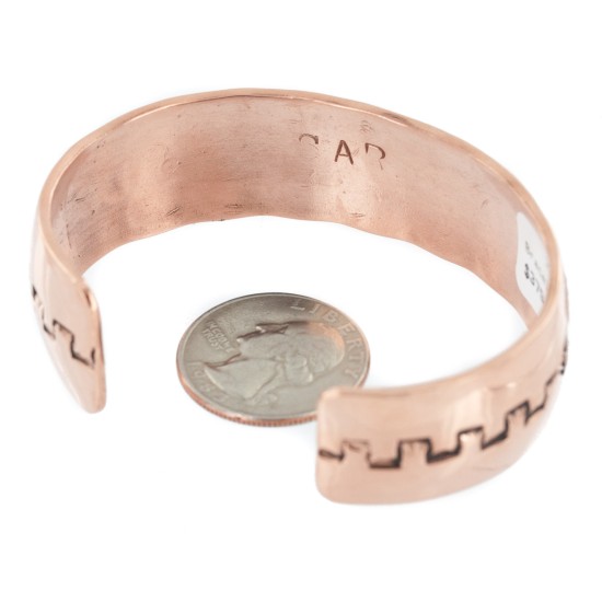 Navajo Bear Paw Sun .925 Sterling Silver Handmade Certified Authentic Pure Copper Native American Bracelet 13016 Navajo Bear Paw Sun .925 Sterling Silver Handmade Certified Authentic Pure Copper Native American Bracelet 13016