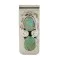 Handmade Navajo Certified Authentic Nickel and .925 Sterling Silver Natural Turquoise Native American Money Clip 10530-3 Handmade Navajo Certified Authentic Nickel and .925 Sterling Silver Natural Turquoise Native American Money Clip 10530-3