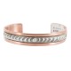 Navajo .925 Sterling Silver Handmade Certified Authentic Pure Copper Native American Bracelet 13015-2 Navajo .925 Sterling Silver Handmade Certified Authentic Pure Copper Native American Bracelet 13015-2