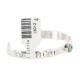 Handmade Certified Authentic Navajo .925 Sterling Silver Natural Turquoise Baby Native American Bracelet 13012-2 Handmade Certified Authentic Navajo .925 Sterling Silver Natural Turquoise Baby Native American Bracelet 13012-2