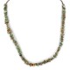 .925 Sterling Silver Certified Authentic Navajo Natural Turquoise Chain Native American Necklace 17067 .925 Sterling Silver Certified Authentic Navajo Natural Turquoise Chain Native American Necklace 17067