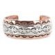 Bearpaw Navajo .925 Sterling Silver Handmade Certified Authentic Pure Copper Native American Bracelet 13017 Bearpaw Navajo .925 Sterling Silver Handmade Certified Authentic Pure Copper Native American Bracelet 13017