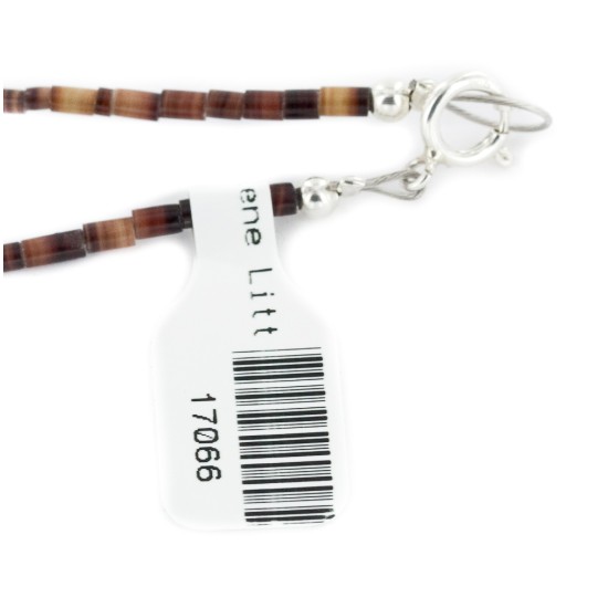 Certified Authentic Navajo .925 Sterling Silver Natural Turquoise Graduated Spiny Oyster Native American Necklace 17066 Certified Authentic Navajo .925 Sterling Silver Natural Turquoise Graduated Spiny Oyster Native American Necklace 17066