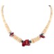 Certified Authentic .925 Sterling Silver Navajo Coral and Natural Turquoise Graduated Melon Shell Native American Necklace 15624-40 Certified Authentic .925 Sterling Silver Navajo Coral and Natural Turquoise Graduated Melon Shell Native American Necklace 15624-40