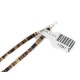Certified Authentic 2 Strand Navajo .925 Sterling Silver White Howlite Tigers Eye Native American Necklace 17047-3