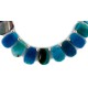 Certified Authentic Navajo Nickel Dyed Quartz Hematite Native American Necklace 25321-1 Certified Authentic Navajo Nickel Dyed Quartz Hematite Native American Necklace 25321-1
