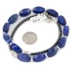 Certified Authentic Navajo Nickel Natural Lapis Lazuli Hematite Native American Necklace 25320-2 Certified Authentic Navajo Nickel Natural Lapis Lazuli Hematite Native American Necklace 25320-2