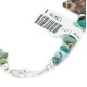 Delicate Certified Authentic Navajo .925 Sterling Silver Natural Turquoise Jasper Native American Bracelet 12979-1 Delicate Certified Authentic Navajo .925 Sterling Silver Natural Turquoise Jasper Native American Bracelet 12979-1