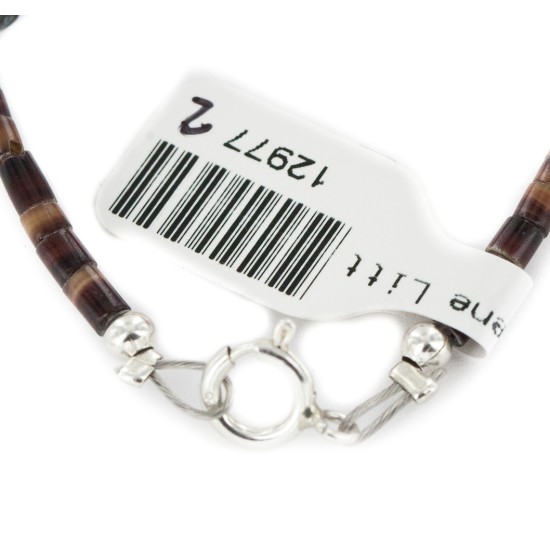 Certified Authentic Navajo .925 Sterling Silver Natural Turquoise Coral Native American Bracelet 12977-2 Certified Authentic Navajo .925 Sterling Silver Natural Turquoise Coral Native American Bracelet 12977-2
