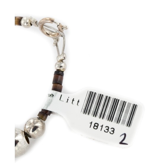 3 Strand Certified Authentic Navajo .925 Sterling Silver Natural Turquoise Coral Native American Necklace 18133-2 3 Strand Certified Authentic Navajo .925 Sterling Silver Natural Turquoise Coral Native American Necklace 18133-2