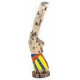 $180 Handmade Handpainted Certified Authentic Hopi Field House Signed Native American Kachina 19139