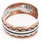 Handmade Certified Authentic Navajo Pure .925 Sterling Silver and Copper Native American Bracelet 24452-2 Handmade Certified Authentic Navajo Pure .925 Sterling Silver and Copper Native American Bracelet 24452-2