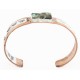 Handmade Horse Certified Authentic Navajo Pure .925 Sterling Silver and Copper Natural Turquoise Native American Bracelet 1286-3 Handmade Horse Certified Authentic Navajo Pure .925 Sterling Silver and Copper Natural Turquoise Native American Bracelet 1286-3