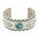 Handmade Kokopelli Certified Authentic Navajo Nickel Natural Turquoise Native American Bracelet 01 12784-5 Handmade Kokopelli Certified Authentic Navajo Nickel Natural Turquoise Native American Bracelet 01 12784-5