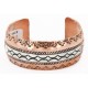 Handmade Mountain Certified Authentic Navajo Pure .925 Sterling Silver and Copper Native American Bracelet 12783-5 Handmade Mountain Certified Authentic Navajo Pure .925 Sterling Silver and Copper Native American Bracelet 12783-5