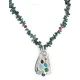 Certified Authentic .925 Sterling Silver Handmade Natural Turquoise Multicolor Stones Coral Native American Necklace 24399-750184-1 Certified Authentic .925 Sterling Silver Handmade Natural Turquoise Multicolor Stones Coral Native American Necklace 24399-750184-1