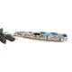 Certified Authentic .925 Sterling Silver Handmade Natural Turquoise Multicolor Stones Coral Native American Necklace 24399-750184-1 Certified Authentic .925 Sterling Silver Handmade Natural Turquoise Multicolor Stones Coral Native American Necklace 24399-750184-1