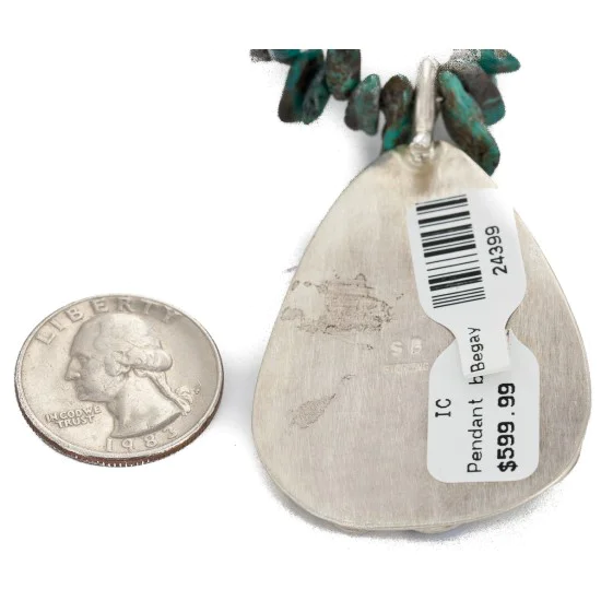 Certified Authentic .925 Sterling Silver Handmade Natural Turquoise Multicolor Stones Coral Native American Necklace 24399-750184-1 Certified Authentic .925 Sterling Silver Handmade Natural Turquoise Multicolor Stones Coral Native American Necklace 24399-750184-1