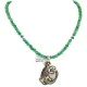Certified Authentic 12kt Gold Filled and .925 Sterling Silver Handmade Gecko Natural Turquoise Quartz Native American Necklace 24422-2-15781 Certified Authentic 12kt Gold Filled and .925 Sterling Silver Handmade Gecko Natural Turquoise Quartz Native American Necklace 24422-2-15781