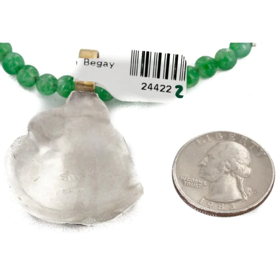 Certified Authentic 12kt Gold Filled and .925 Sterling Silver Handmade Gecko Natural Turquoise Quartz Native American Necklace 24422-2-15781 Certified Authentic 12kt Gold Filled and .925 Sterling Silver Handmade Gecko Natural Turquoise Quartz Native American Necklace 24422-2-15781