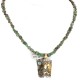 Certified Authentic 12kt Gold Filled and .925 Sterling Silver Handmade Eagle Natural Turquoise Native American Necklace 24200-15807 Certified Authentic 12kt Gold Filled and .925 Sterling Silver Handmade Eagle Natural Turquoise Native American Necklace 24200-15807