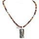 Certified Authentic .925 Sterling Silver Kokopelli Handmade Natural Turquoise Tigers Eye Agate Native American Necklace 24424-2-10217 Certified Authentic .925 Sterling Silver Kokopelli Handmade Natural Turquoise Tigers Eye Agate Native American Necklace 24424-2-10217