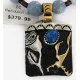 Certified Authentic 12kt Gold Filled and .925 Sterling Silver Handmade Flower Natural Turquoise Lapis Agate Native American Necklace 24301-16033 Certified Authentic 12kt Gold Filled and .925 Sterling Silver Handmade Flower Natural Turquoise Lapis Agate Native American Necklace 24301-16033