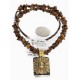 Certified Authentic 12kt Gold Filled and .925 Sterling Silver Handmade Sunface Kachina Natural Tigers Eye Native American Necklace 24302-16034-1 Certified Authentic 12kt Gold Filled and .925 Sterling Silver Handmade Sunface Kachina Natural Tigers Eye Native American Necklace 24302-16034-1