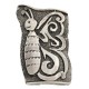 Certified Authentic Butterfly Navajo .925 Sterling Silver Native American Pin Pendant  24402