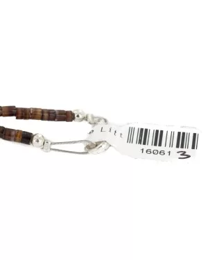 Certified Authentic Navajo .925 Sterling Silver Natural Graduated Melon Shell Turquoise Native American Necklace 16061-3 Certified Authentic Navajo .925 Sterling Silver Natural Graduated Melon Shell Turquoise Native American Necklace 16061-3