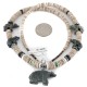 Bear Certified Authentic Navajo .925 Sterling Silver Natural Graduated Melon Shell Turquoise Jasper Native American Necklace 16049-3 Bear Certified Authentic Navajo .925 Sterling Silver Natural Graduated Melon Shell Turquoise Jasper Native American Necklace 16049-3
