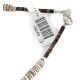 Bear Certified Authentic Navajo .925 Sterling Silver Natural Graduated Melon Shell Turquoise Jasper Native American Necklace 16049-3