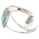 Handmade Certified Authentic Navajo .925 Sterling Silver Natural Turquoise Native American Bracelet  12791