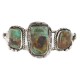 Handmade Certified Authentic Navajo .925 Sterling Silver Natural Turquoise Native American Bracelet 12818-1 Handmade Certified Authentic Navajo .925 Sterling Silver Natural Turquoise Native American Bracelet 12818-1