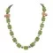 Carved Horse Fetish Certified Authentic Navajo .925 Sterling Silver Natural Jasper Gaspeite Native American Necklace 25102-2