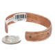 Handmade Bear Certified Authentic Navajo Pure Copper Native American Bracelet 24457-3