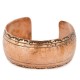 Handmade Hammered Certified Authentic Navajo Pure Copper Native American Bracelet 12868-9 Handmade Hammered Certified Authentic Navajo Pure Copper Native American Bracelet 12868-9